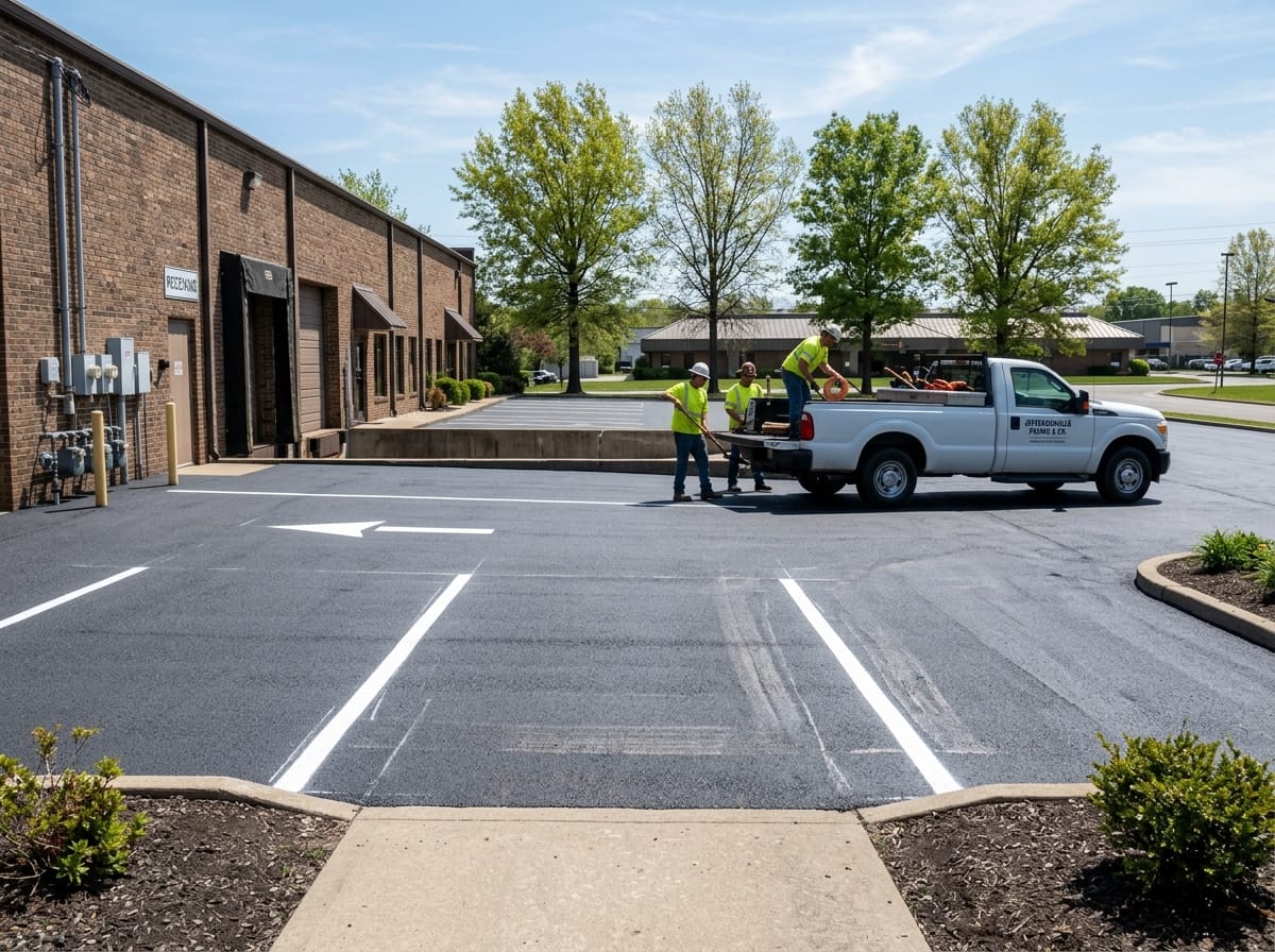 Create finished project gallery image jeffersonville in by Asphalt Doctors Jeffersonville